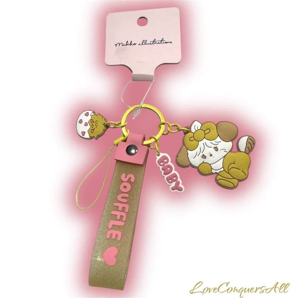 Mikko illustrations Collection Souffle Baby Keychain